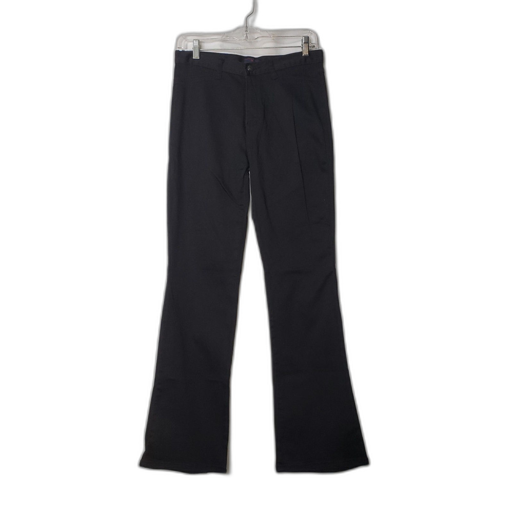 Vintage 90's Y2K ANGEL Bootcut Flare Black Stretch Jeans Juniors Size Large